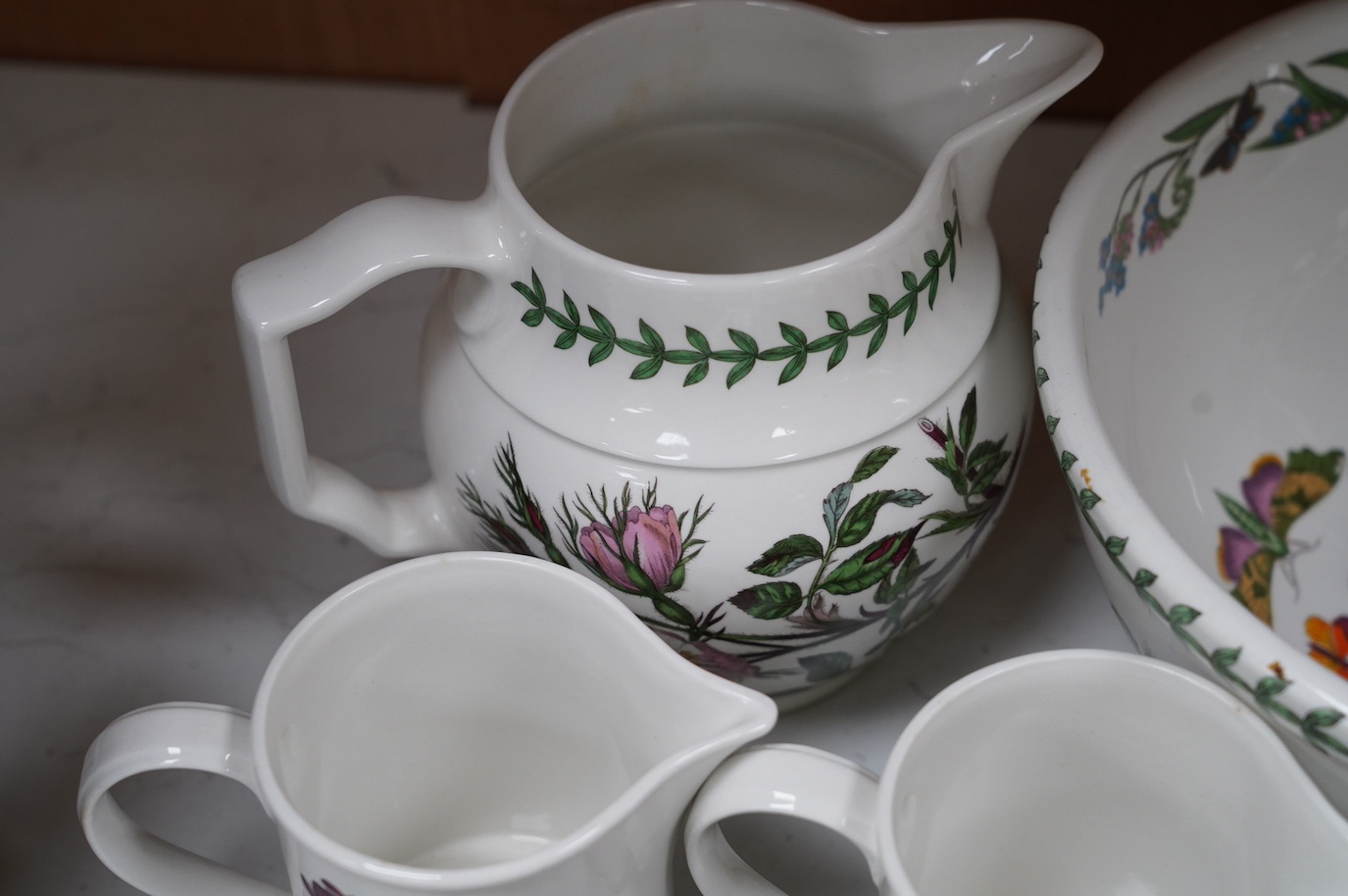 A group of Portmeirion table ware. Condition - fair to good